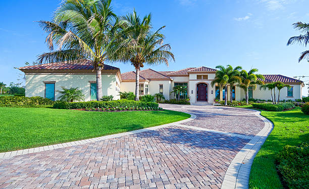 Permeable Paver Driveway in Rochelle, GA